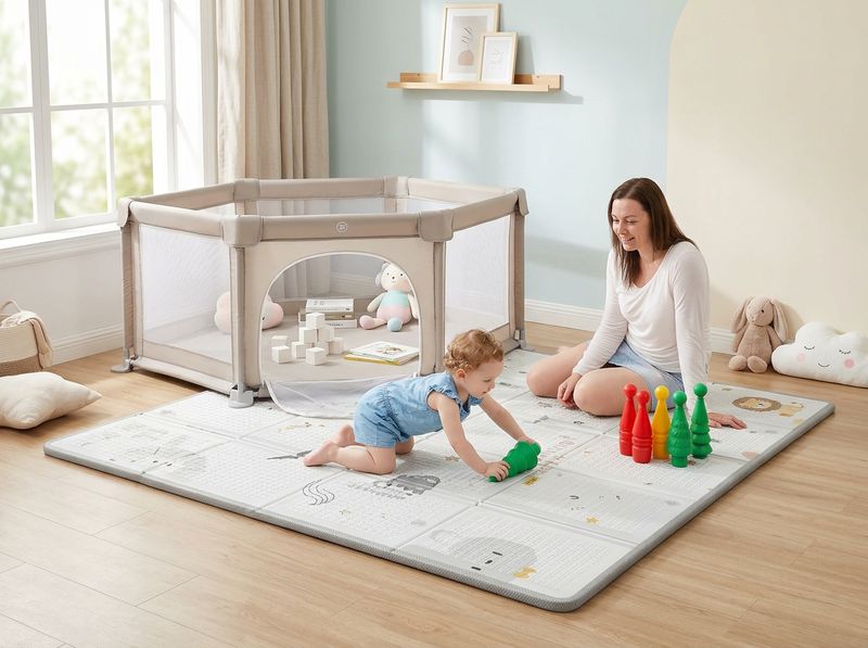 ZEEBABA 59x59 unicorn play mat being wiped clean from a yogurt spill